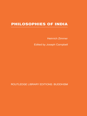 cover image of Philosophies of India